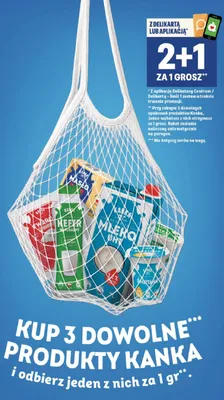 Śmietana Kanka promocja w Delikatesy Centrum