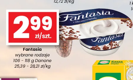 Jogurt Fantasia Danone promocja w emma MARKET