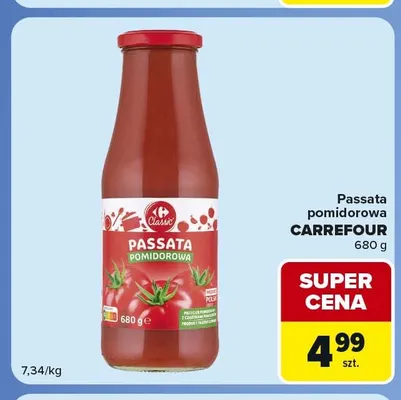 Passata pomidorowa Carrefour promocja w Carrefour Market