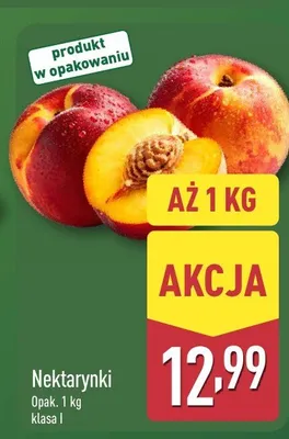 Nektarynki promocja w Aldi