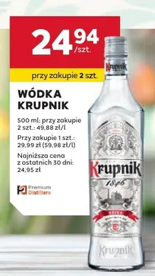 Wódka promocja w Stokrotka