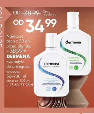 Kosmetyki do pielęgnacji włosów Dermena promocja w Super-Pharm