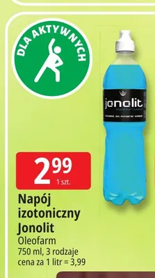 Napój izotoniczny Jonolit promocja w Leclerc