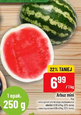 Arbuz mini promocja w POLOmarket