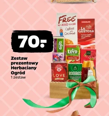 Zestaw prezentowy Herbaciany Ogród promocja w Netto
