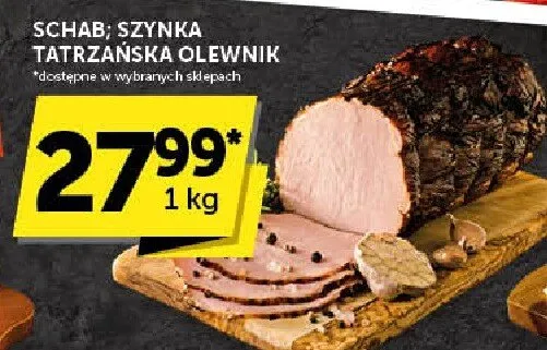 Szynka tatrzańska olewnik schab promocja w ABC