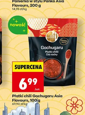 Płatki chili Gochugaru Asia Flavours promocja w Biedronka