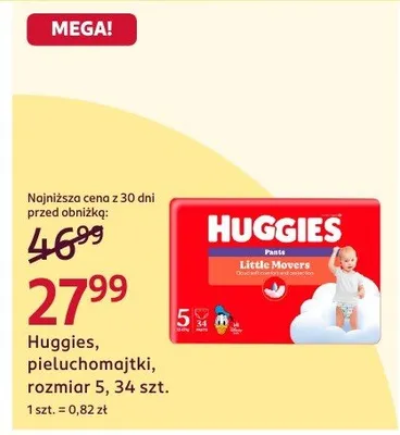 Pieluchomajtki rozmiar 5 promocja w Rossmann
