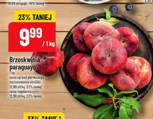 Brzoskwinia paraguayo promocja w POLOmarket