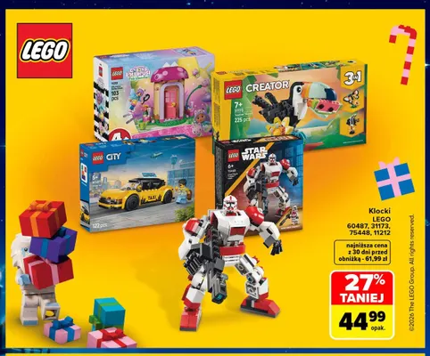 Klocki LEGO 31173 promocja w Carrefour