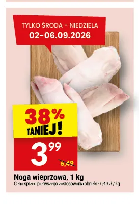 Noga wieprzowa promocja w Twój Market