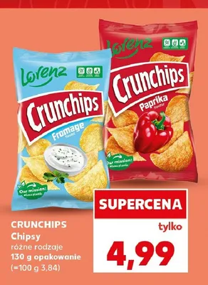 Chipsy Crunchips Fromage promocja w Kaufland