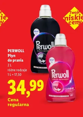 Płyn do prania Perwoll promocja w Lidl