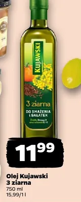 Olej Kujawski 3 ziarna promocja w Netto