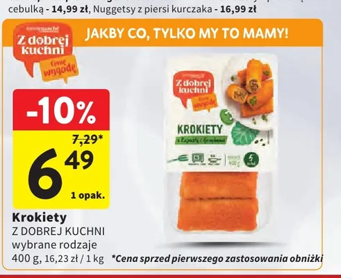 Krokiety Z Dobrej Kuchni promocja w Intermarche
