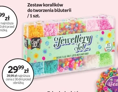 Zestaw koralików do tworzenia biżuterii promocja w Empik