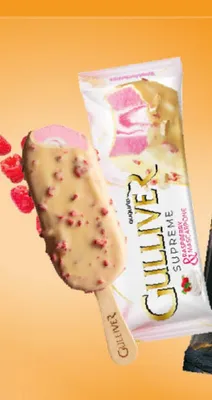 Lody Gulliver Supreme Strawberry & Macarpone promocja w POLOmarket