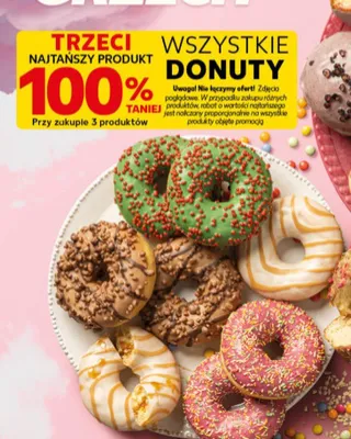 Donut wszystkie rodzaje promocja w Kaufland