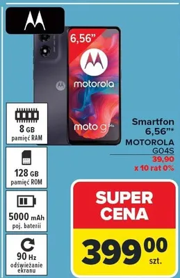 Smartfon 6,56'' G04S promocja w Carrefour