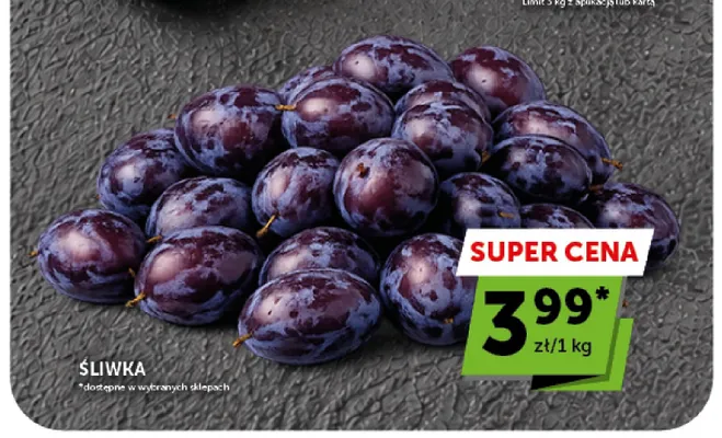 Śliwka promocja w ABC