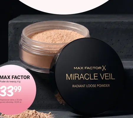 Puder do twarzy Miracle Veil Radiant Loose Powder promocja w Rossmann