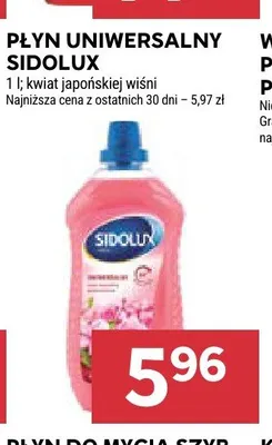 Płyn uniwersalny Sidolux promocja w Stokrotka
