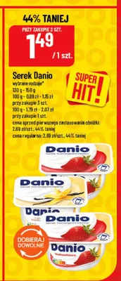 Serek Danio waniliowy promocja w POLOmarket