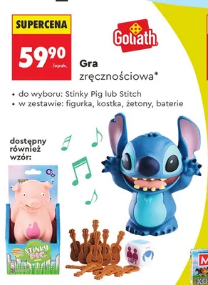 Gra zręcznościowa Goliath Stitch promocja w Biedronka
