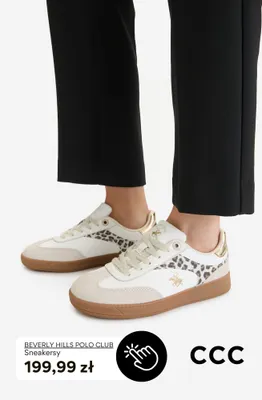 Sneakersy Beverly Hills Polo Club promocja w CCC