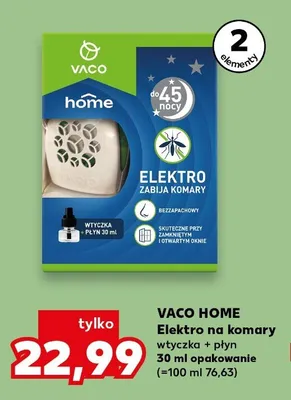 Elektro na komary wkładka płyn promocja w Kaufland