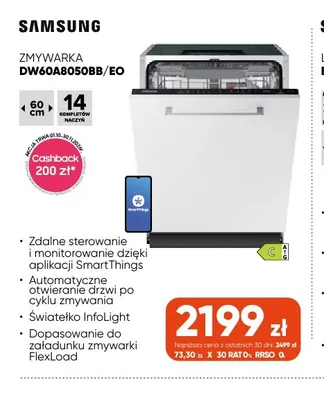 Zmywarka DW60A8050BB/EO Samsung promocja w Max Elektro