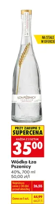 Wódka Łza Pszenicy promocja w Biedronka