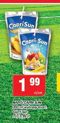 Napój owocowy Capri-Sun Multi Vitamin promocja w Chorten
