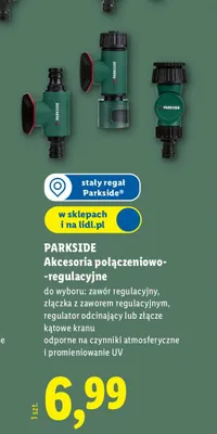 Akcesoria połączeniowo-regulacyjne promocja w Lidl