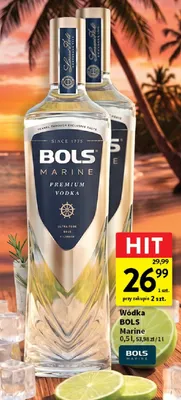 Wódka Bols Marine promocja w Intermarche