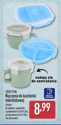 Pokrywka do kuchenki mikrofalowej Crofton promocja w Aldi