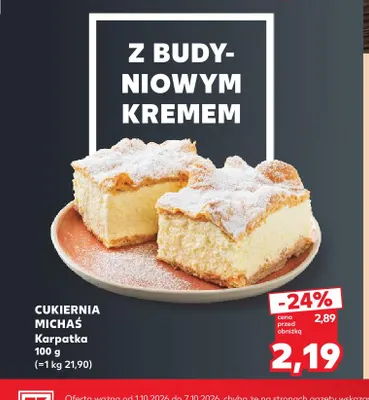 Karpatka Cukiernia Michaś promocja w Kaufland