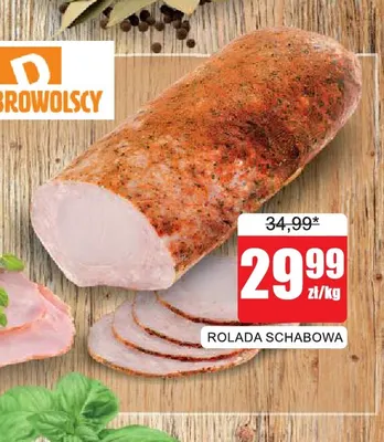 Rolada schabowa Dobrowolscy promocja w Bingo