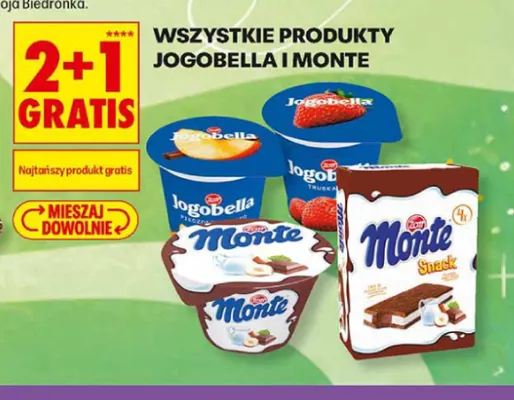 Jogurt Zott Jogobella Pieczone jabłko promocja w Biedronka