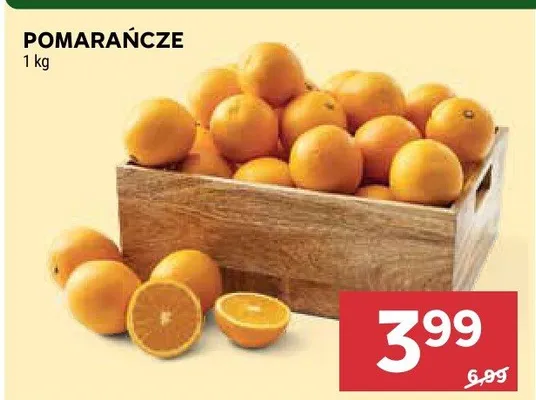 Pomarańcze promocja w Stokrotka