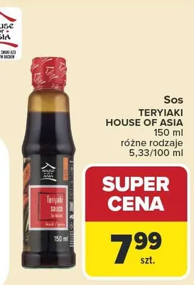 Sos Teryiaki House of Asia promocja w Carrefour