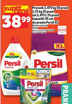 Kapsułki do prania Persil XL promocja w TOPAZ