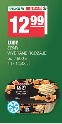 Lody SPAR promocja w SPAR