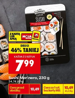 Sushi promocja w Biedronka