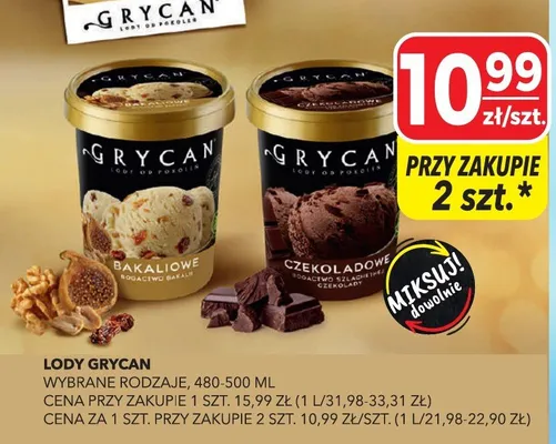 Lody Grycan promocja w Top Market