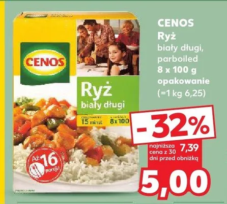 Ryż biały długi, parboiled promocja w Kaufland