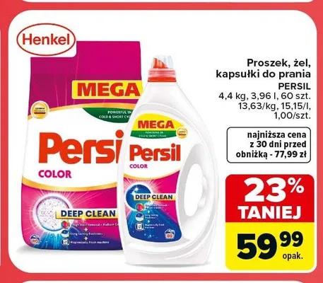 Żel do prania Persil Color promocja w Carrefour Market