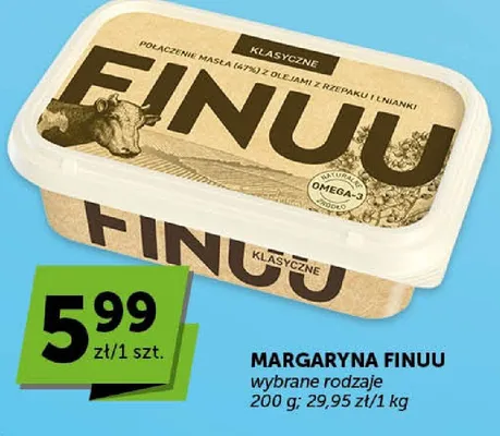 Margaryna klasyczne wybrane rodzaje promocja w Euro Sklep