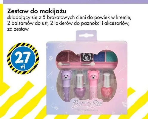 Zestaw do makijażu promocja w Tedi
