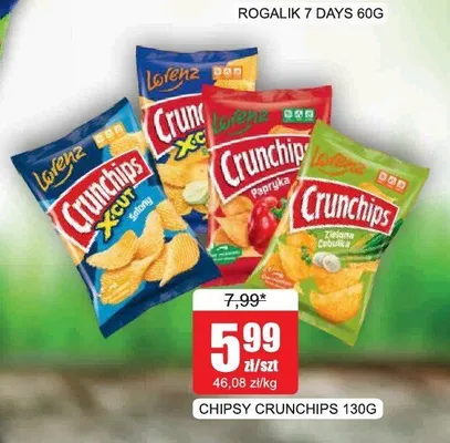 Chipsy Crunchips o smaku papryki promocja w Bingo